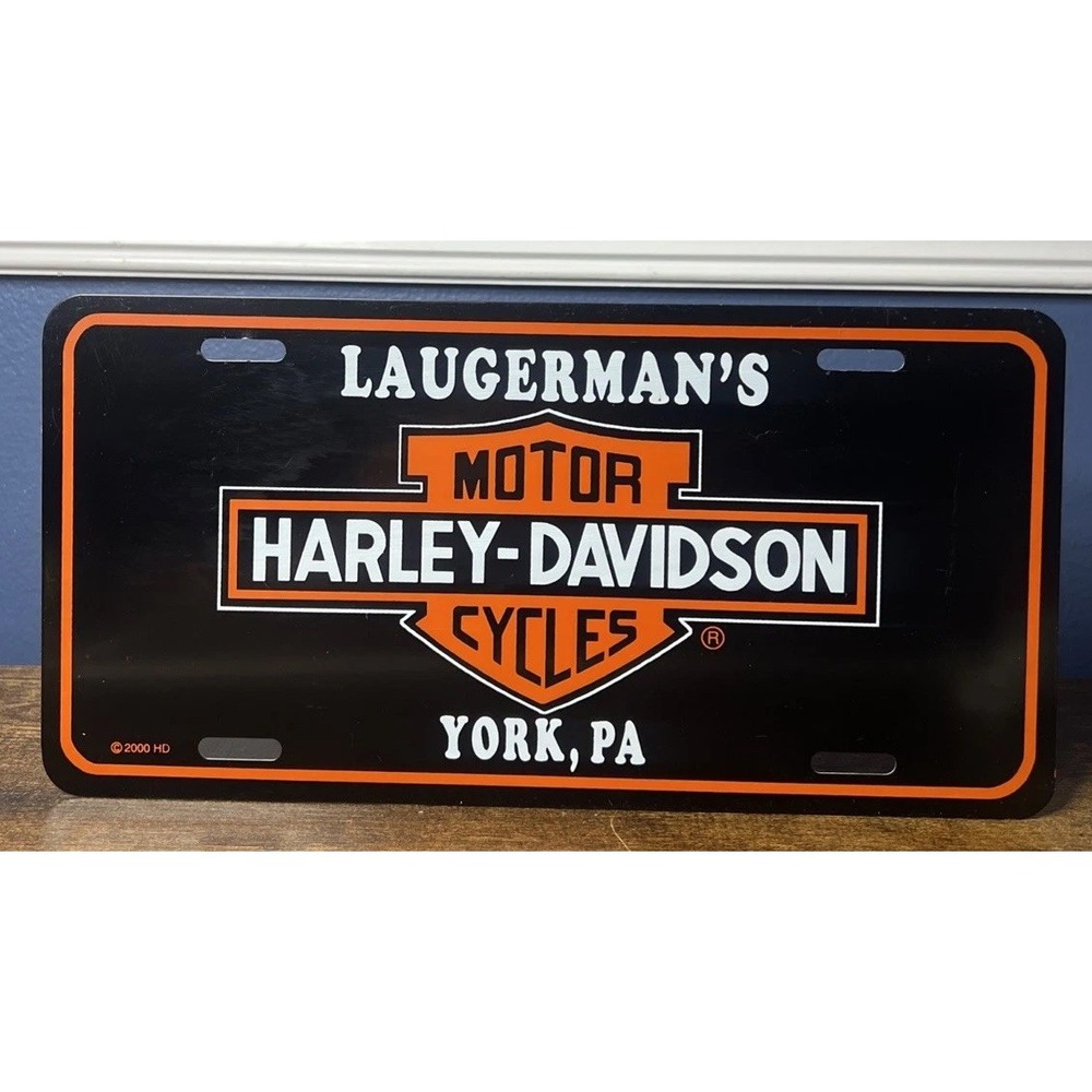 Laugerman's Harley Davidson Motorcycles York PA Novelty License Plate